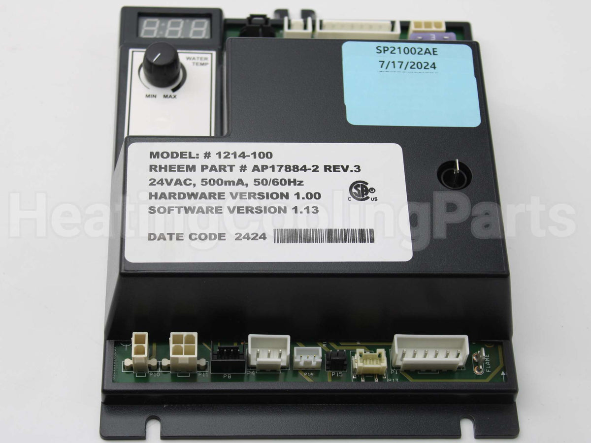 SP21002AE Rheem-Ruud Igniton Control Module Program