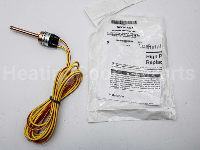 SWT3274 Trane Spst Open 650 Close 500 Switch