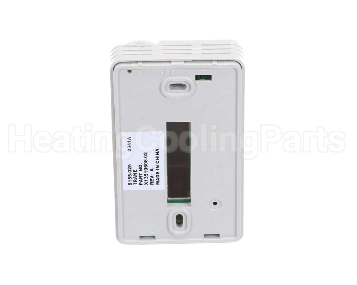 THT1234 Trane Wall Stat W/External Adj Setpt