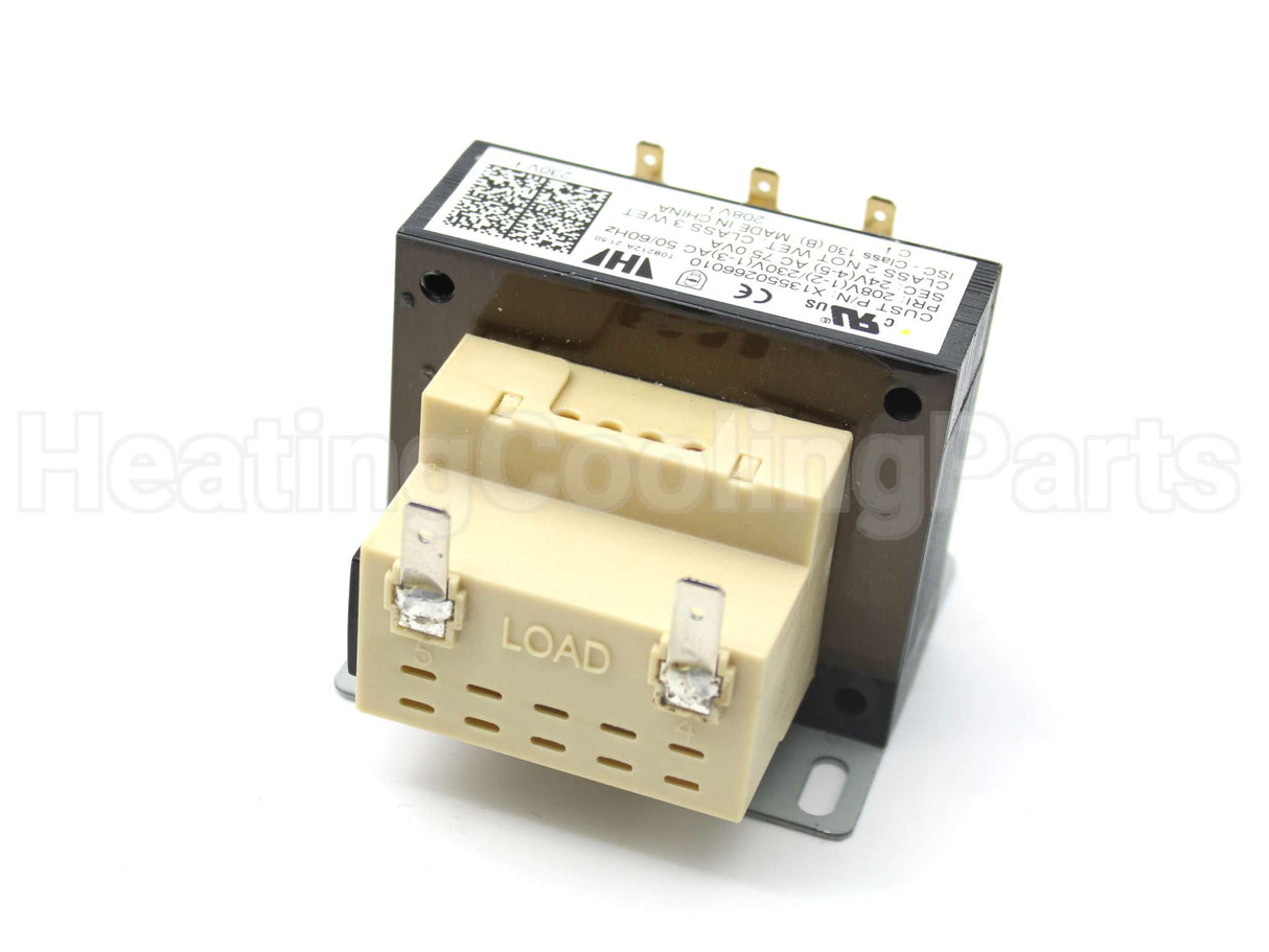 TRR0825 Trane 208/230-Pri 24V-Sec 75Va Trnsf