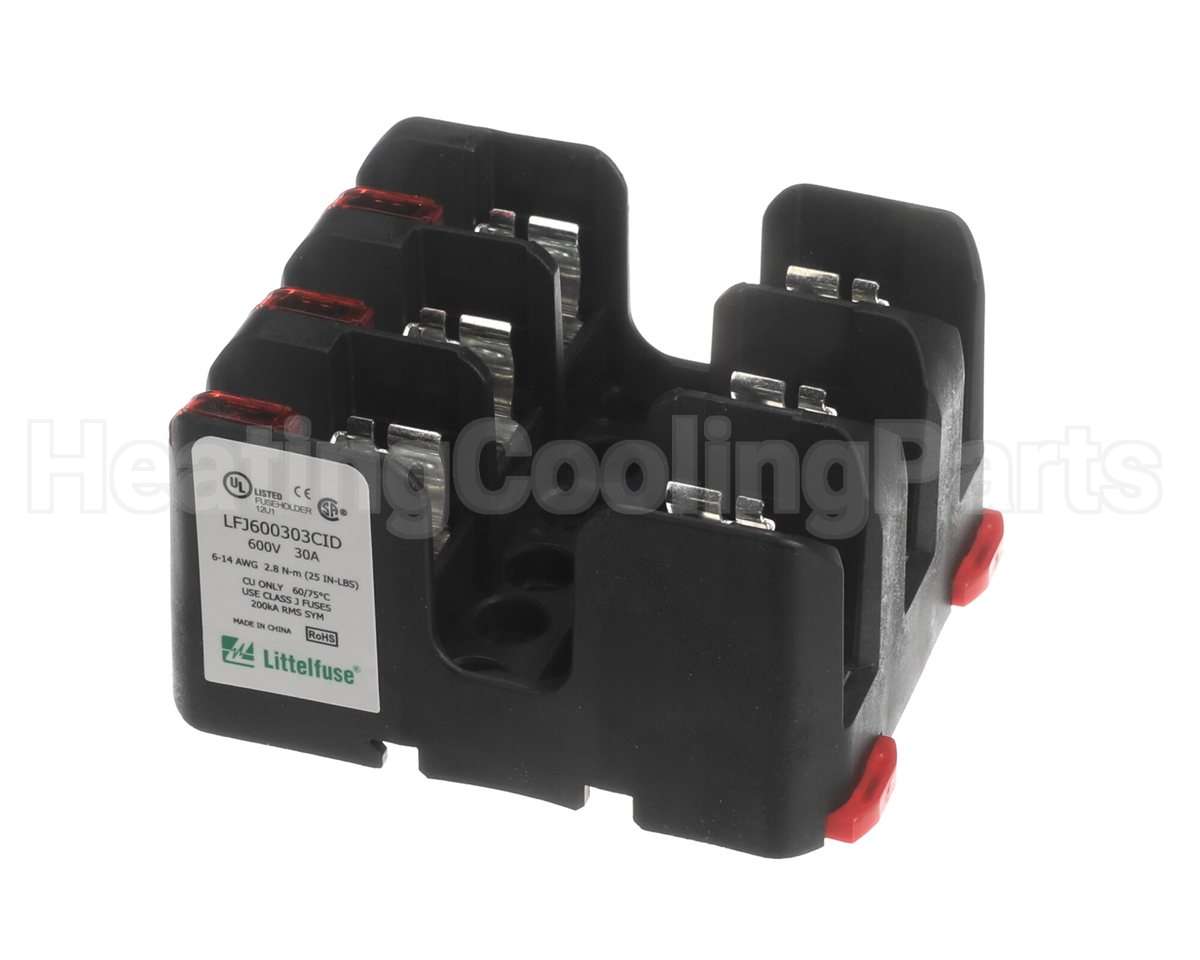 V27090 Aaon Block Fuse 3P/30A/600V Cl J Pg