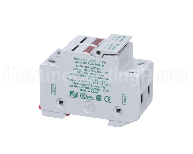 V40510 Aaon Fuse Holder 2P/600V/30A Ind Cc
