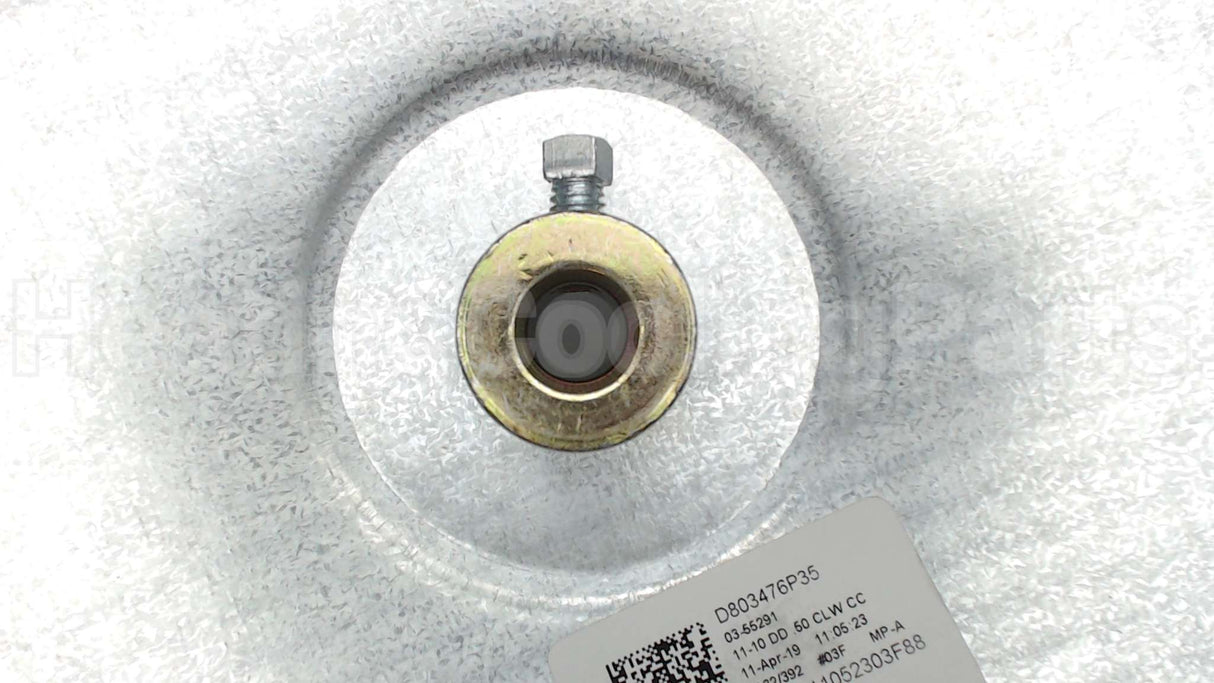 WHL3116 Trane 11X10 Blower Wheel Cw 1/2"Bore
