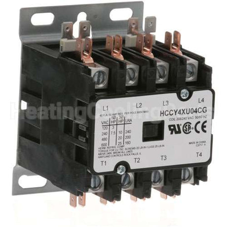 XNC6X131 Compatible General Electric Contactor 4P 40/50A 208/240V