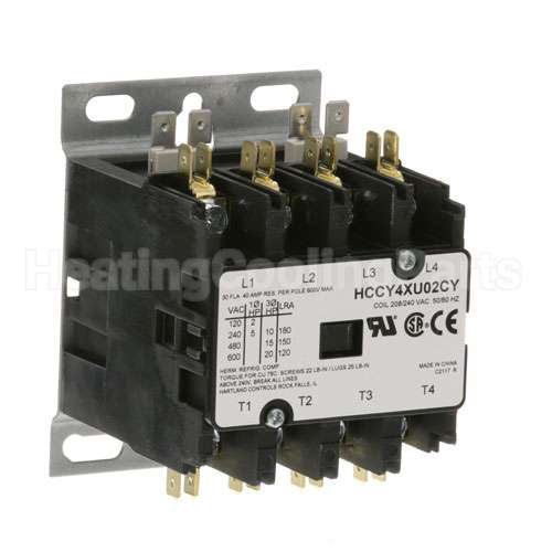 XNC6X2 Compatible General Electric Contactor 4P 30/40A 208/240V